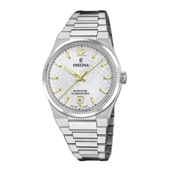 Festina Swiss Made Montre Acier<Montre femme Rive Collection - F20052-2 Bracelet Acier Argent
