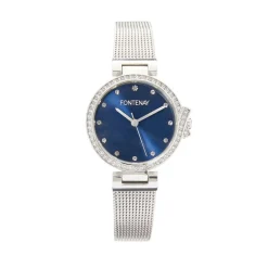 Fontenay Montre Acier<Montre Femme Chloe Acier Cad Bleu-FPA01501 Bracelet Acier