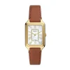 Fossil Montres Montre Cuir<Montre femme Fossil ES5307 - Bracelet Cuir Marron