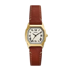 Fossil Montres Montre Cuir<Montre Femme Harlow - ES5364 Bracelet Cuir Marron