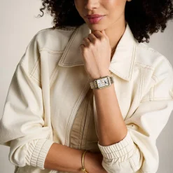 Fossil Montres Montre Acier<Montre Femme Raquel - ES5399 Bracelet Acier Bicolore