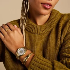 Fossil Montres Montre Acier<Montre Femme Gilmore - ES5395 Bracelet Acier Doré