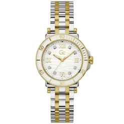 GC Montre Acier<Montre Femme One Sport Lady - Z45002L1MF Bracelet Acier Bicolore