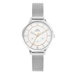 Go Mademoiselle Montre Acier<Montre Femme Fleurs Et Papillions - 695596 Bracelet Argent