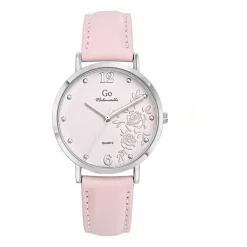 Go Mademoiselle Montre Cuir<Montre Femme Fleurs - 699452 Bracelet Rose
