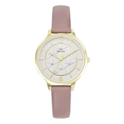 Go Mademoiselle Montre Cuir<Montre Femme Fleurs Et Papillions - 699598 Bracelet Rose