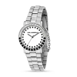 Karl Lagerfeld Montre Acier<Montre Femme - R0553100501 Bracelet Acier Argent