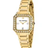 Karl Lagerfeld Montre Acier<Montre Femme Square Classics - R0553102501 Bracelet Acier Doré Rose