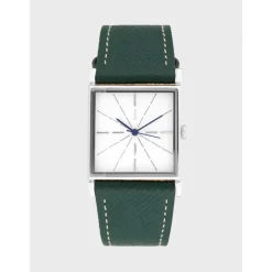 Kelton Montre Cuir<Montre Femme Astre argent Epsom green - 9123452