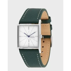 Kelton Montre Cuir<Montre Femme Astre argent Epsom green - 9123452