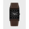 Kelton Montre Cuir<Montre Femme Astre Blackstar Epsom chocolat - 9123462