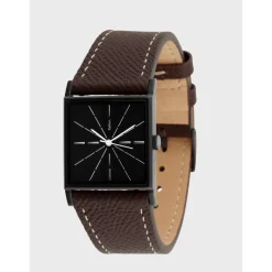 Kelton Montre Cuir<Montre Femme Astre Blackstar Epsom chocolat - 9123462