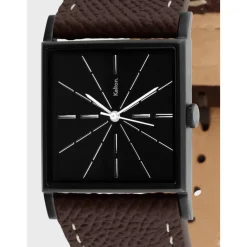 Kelton Montre Cuir<Montre Femme Astre Blackstar Epsom chocolat - 9123462