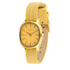 Kelton Montre Cuir<Montre Femme Colorama Citron-noisette - 9125062