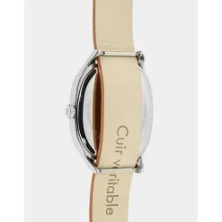 Kelton Montre Cuir<Montre Femme Colorama - 9125012 Crème Marron