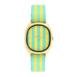 Kelton Montre Cuir<Montre Femme Colorama Citron-basilic - 9125082