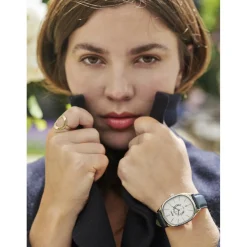 Kelton Montre Cuir<Montre Femme Grande Colorama x Ines de la Fressange Paris - 9125462 Navy