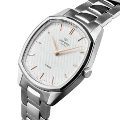 Knut Gadd Montre Acier<Montre Femme Octagon K02005 - Bracelet Acier Argent