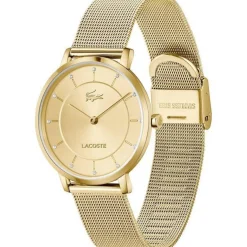 Lacoste Montre Acier<Montre Femme Crocorigin - 2001474 Bracelet Acier Doré
