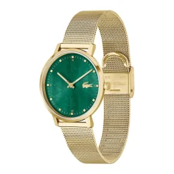 Lacoste Montre Acier<Montre Femme Crocorigin - 2001356 Bracelet Acier Doré