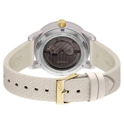 Lacoste Montre Cuir<Montre Femme .12.12 Automatique - 2001467 Bracelet Cuir Blanc