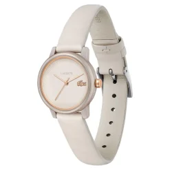 Lacoste Montre Cuir<Montre Femme .12.12 Swift - 2001437 Bracelet Cuir Blanc