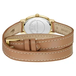 Lacoste Montre Cuir<Montre Femme Parisienne - 2001454 Bracelet Cuir Marron