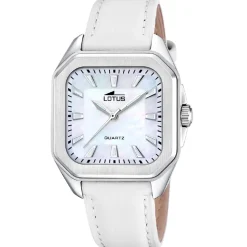 Lotus Montre Cuir<Montre Femme - 18968-2 Bracelet Cuir Blanc