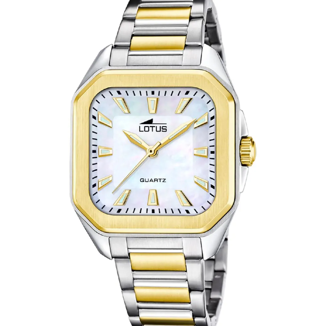 Lotus Montre Acier<Montre Femme - 18969-2 Bracelet Acier Bicolore