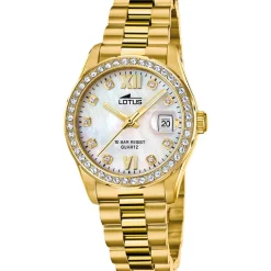 Lotus Montre Acier<Montre Femme Freedom Collection - L18979-1 Bracelet Acier Doré