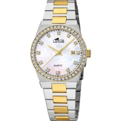 Lotus Montre Acier<Montre Femme Freedom Collection - L18886-B Bracelet Acier Bicolore