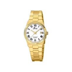 Lotus Montre Acier<Montre Femme Freedom Collection - L18840-4 Bracelet Acier Doré