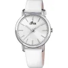 Lotus Montre Cuir<Montre Femme TRENDY L18738-1 - Bracelet Cuir Blanc