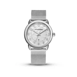 Maison Du Temps Montre Acier<Montre Femme MTMu Nacré Blanche