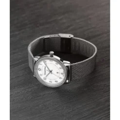 Maison Du Temps Montre Acier<Montre Femme MTMu Nacré Blanche