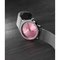 Maison Du Temps Montre Acier<Montre Femme MTMu Nacré Rose