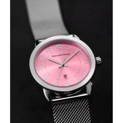 Maison Du Temps Montre Acier<Montre Femme MTMu Nacré Rose