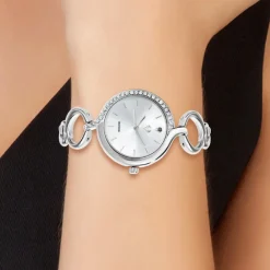 So Charm Montres Montre Cuir<Montre femme MF308-DIAMANT Argent