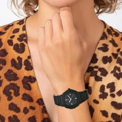 So Charm Montres Montre Acier<Montre femme MF478- - Bracelet Acier Noir