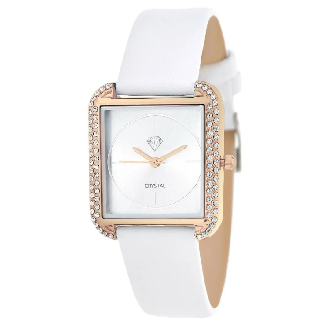 Disney Montre Cuir<Montre femme MF436-ORROSE - Bracelet en Cuir Blanc