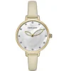 Naf Naf Montre Cuir<Montre Femme - NAFW1020 Bracelet Cuir Beige