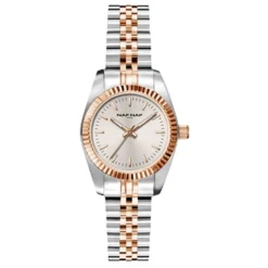 Naf Naf Montre Acier<Montre Femme - NAFW1050 Bracelet Acier Multicolore