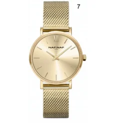 Naf Naf Montre Acier<Montre Femme - NAFW1063 Bracelet Acier Doré