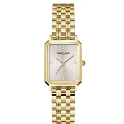 Naf Naf Montre Acier<Montre Femme - NAFW1026 Bracelet Acier Doré