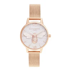 Olivia Burton Montre Acier<Montre Femme OB16FB04 - Lucky Bee