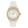 Philipp Plein Montre Cuir<Montre Femme Queen - PWCDA0324 Bracelet Cuir Blanc