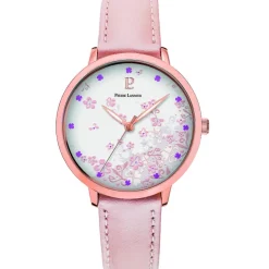 Pierre Lannier Montre Cuir<Montre Femme Tallia - 063G705 Bracelet Cuir Rose