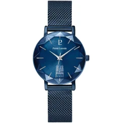 Pierre Lannier Montre Acier<Montre Femme Coeur Battant - 099K869 Bracelet Acier Bleu