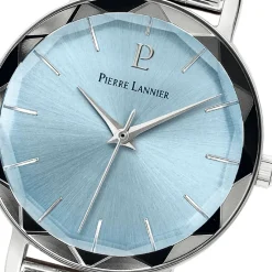 Pierre Lannier Montre Cuir<Montre Femme Multiples - 011L661 Bracelet Cuir Argent