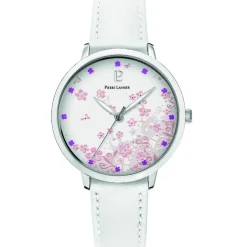 Pierre Lannier Montre Cuir<Montre Femme Tallia - 062K600 Bracelet Cuir Blanc